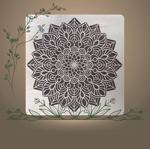 Pochoir Star 30x30cm