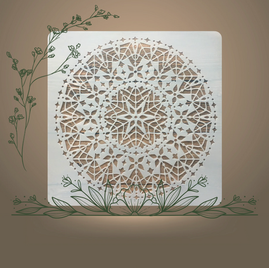 Pochoir Marge 30x30cm