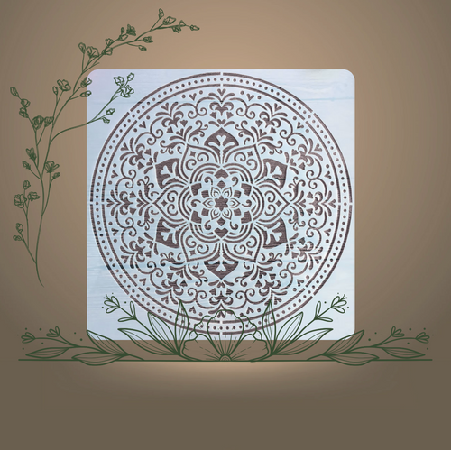 Pochoir Versus 30x30cm