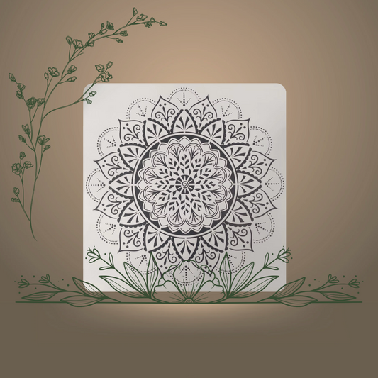 Pochoir Nebula 50x50cm