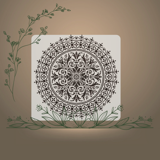 Pochoir Cerise 50x50cm