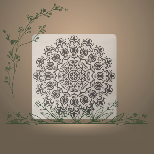 Pochoir Velo 50x50cm