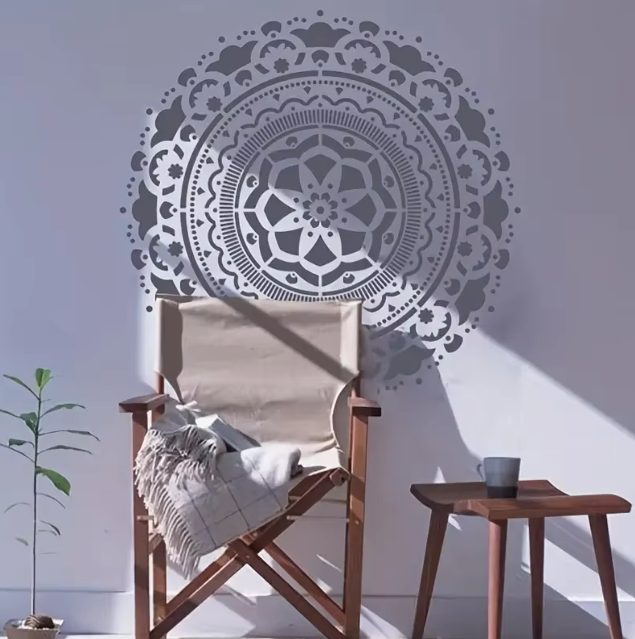 Pochoir Nefa 90cm (1/4)